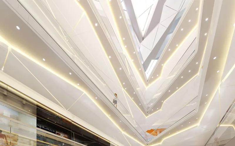 Візуалізація атріуму ТРЦ Ocean Mall, Київ